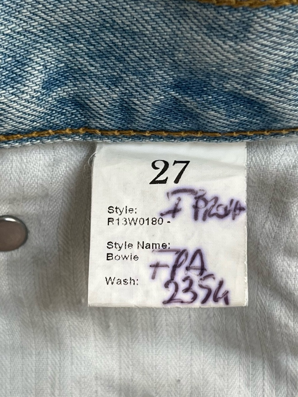 R13 Bowie Jeans - Picture 8 of 9